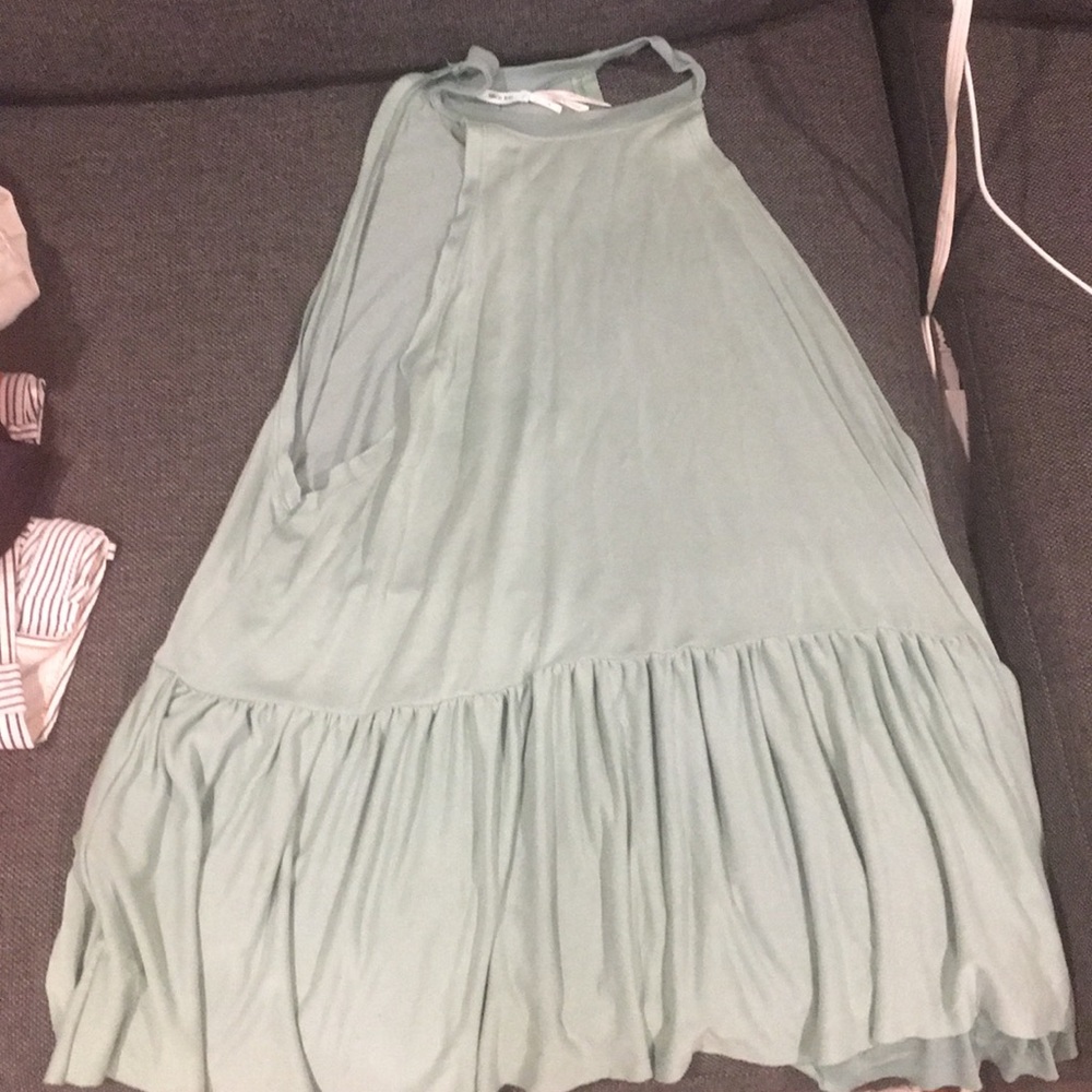 High next greenish free people tank top